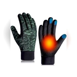😎 NWT Men’s Warm Windproof Winter Gloves for Running, Cycling or Biking
